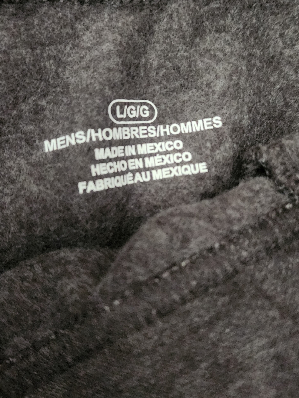 Men's Large Fanatics Charcoal Gray Jogger Sweatpants - Picture 4 of 8